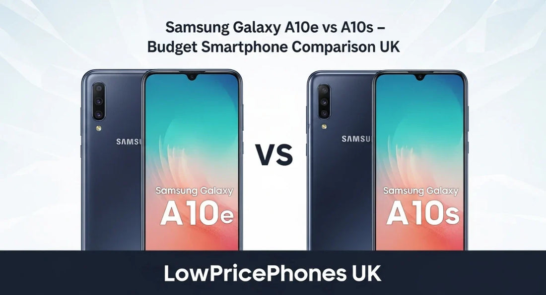 Samsung Galaxy A10e vs A10s – Budget Smartphone Comparison UK | LowPricePhones