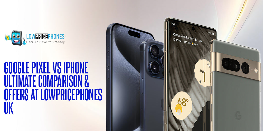 Google Pixel vs iPhone – Ultimate Comparison & Offers at LowPricePhones UK 2026