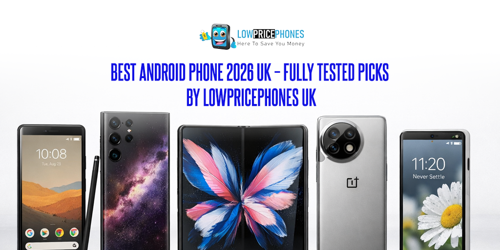 Best Android Phone 2026 UK – Fully Tested Picks by LowPricePhones UK