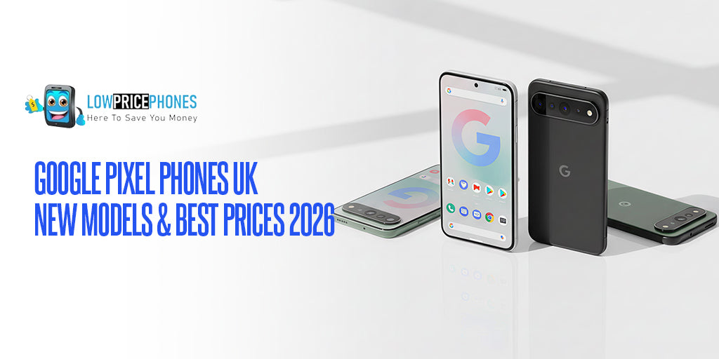 Google Pixel Phones UK – New Models & Best Prices 2026 | LowPricePhones UK