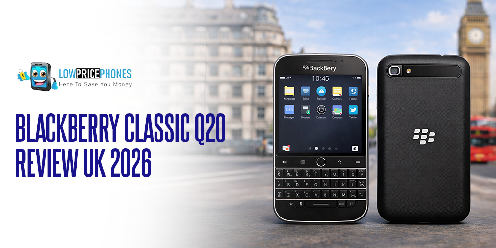 BlackBerry Classic Q20 Review UK 2026 | LowPricePhones UK