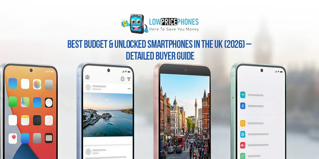 Best Budget & Unlocked Smartphones in the UK (2026) – Detailed Buyer Guide