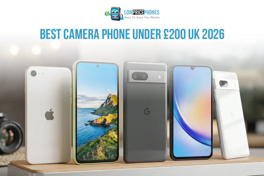 Best Camera Phone Under £200 UK 2026|Lowpricephones UK