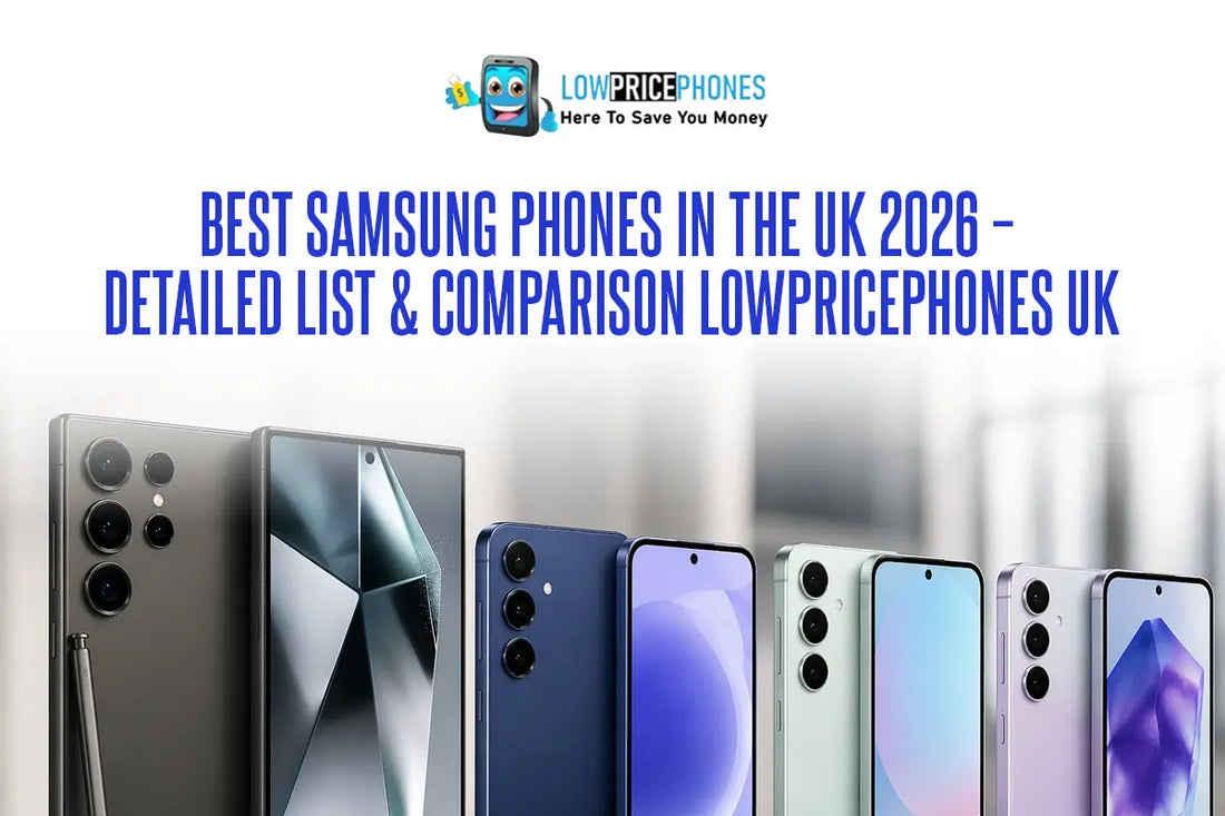 Best Samsung Phones in the UK 2026 – Detailed List & Comparison (LowPricePhones UK)