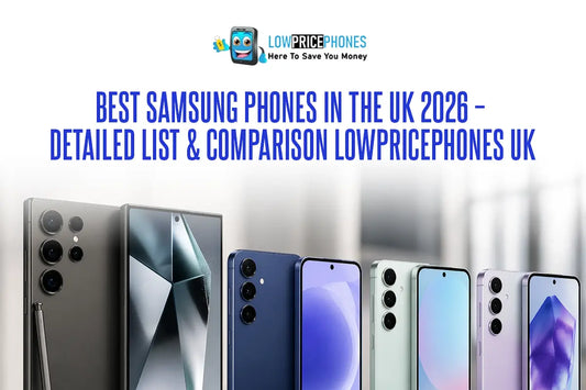 Best Samsung Phones in the UK 2026 – Detailed List & Comparison (LowPricePhones UK)