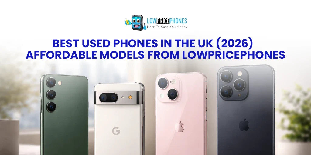 Best Used Phones in the UK (2026) – Affordable Models from LowPricePhones