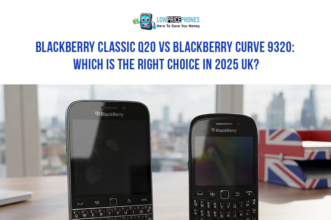 BlackBerry Classic Q20 vs BlackBerry Curve 9320: Which Is the Right Choice in 2025 UK?