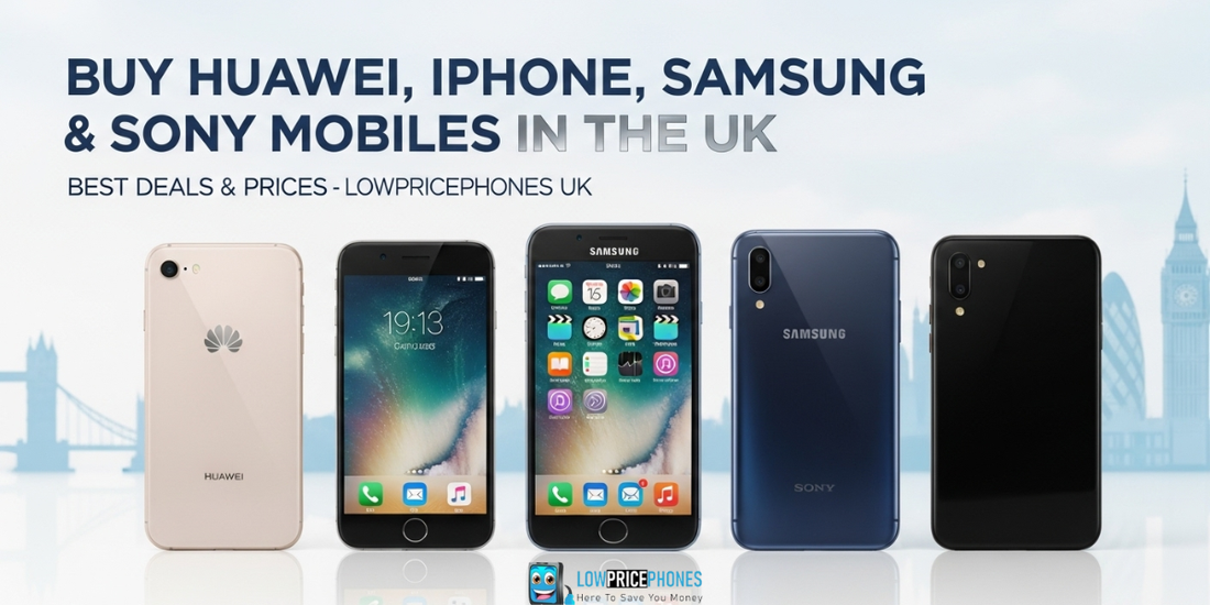 Buy Huawei, iPhone, Samsung & Sony Mobiles in the UK – Best Deals & Prices