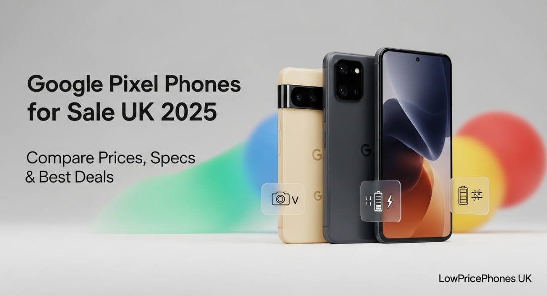 Google Pixel Phones for Sale UK – Compare Prices, Specs & Best Deals 2025 - LowPricePhones