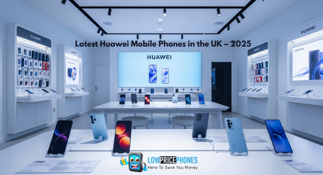 Latest Huawei Mobile Phones in the UK – 2025|LowpricephonesUK - LowPricePhones