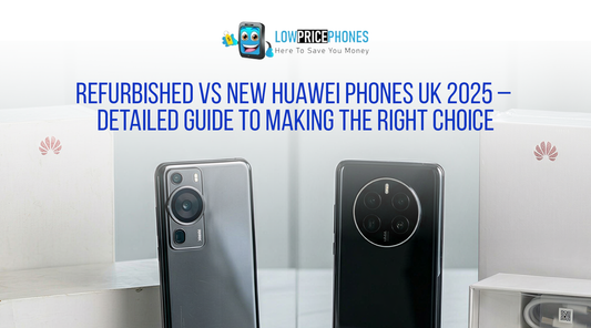 Refurbished vs. New Huawei Phones – Which is Best in 2025?|Lowpricephones