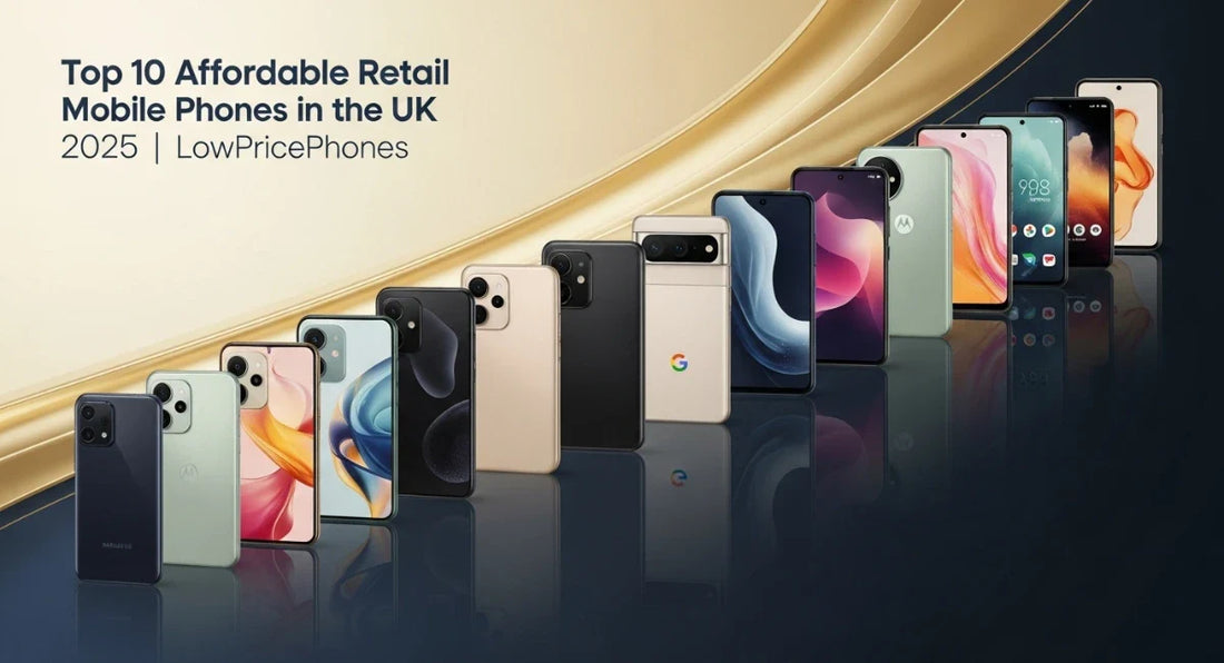 Top 10 Affordable Retail Mobile Phones in the UK 2025 | LowPricePhones - LowPricePhones