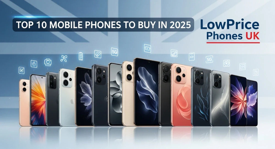 Top 10 Mobile Phones to Buy from LowPrice Phones UK in 2025 - LowPricePhones