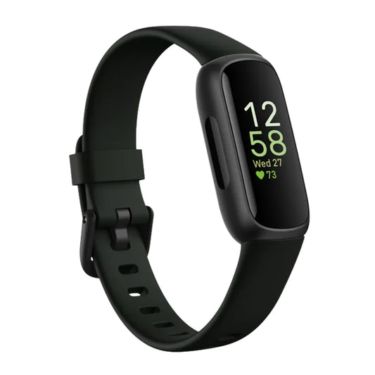 Fitbit Inspire 3 Health & Fitness Tracker (Midnight Zen / Black) with 6-Month Premium Membership