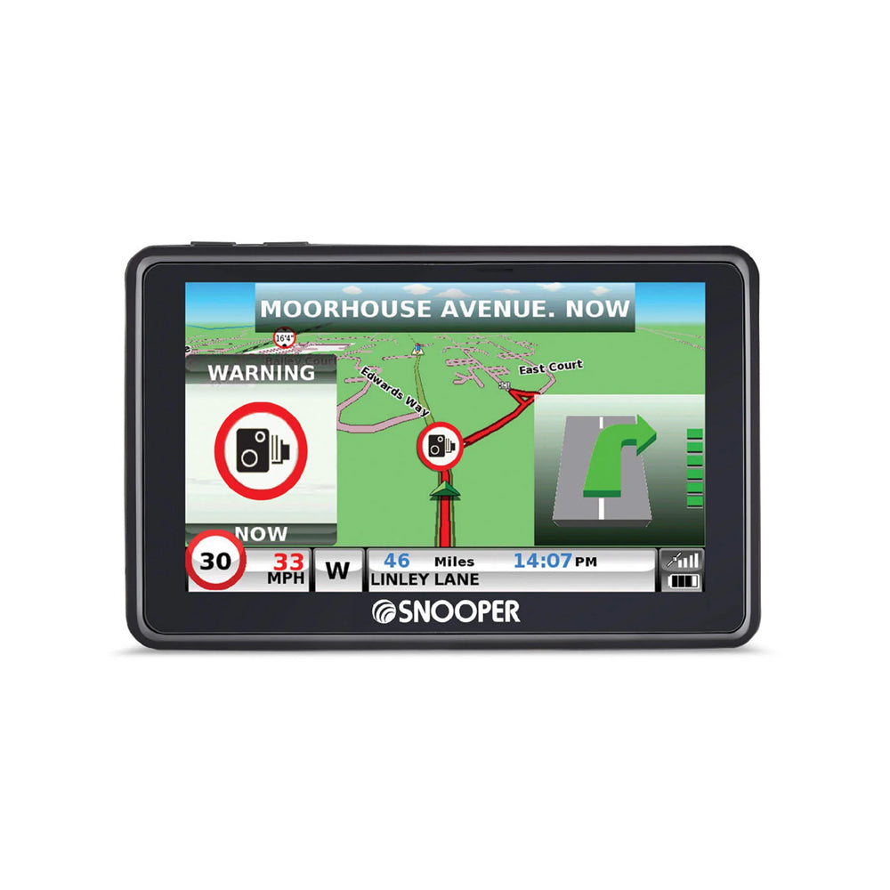 Snooper SC5900 Truckmate-Plus DVR G2 – 5" HGV Sat Nav with Built-in HD Dash Cam