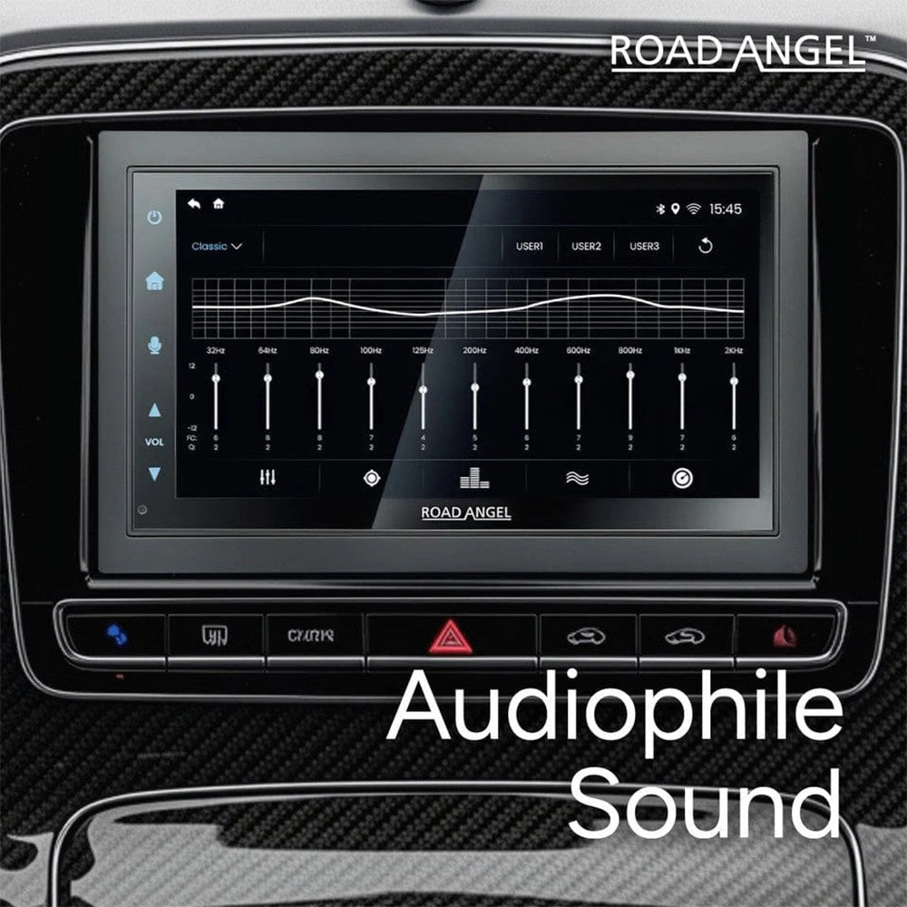 Road Angel RA-X622BT Car Stereo – 6.75" Touchscreen with Wireless Apple CarPlay & Android Auto