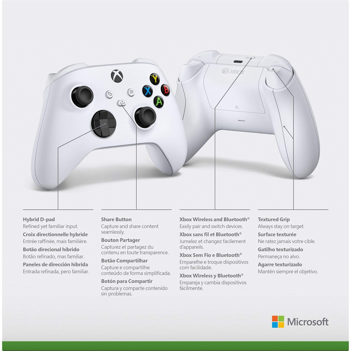 Xbox Wireless Controller – Robot White